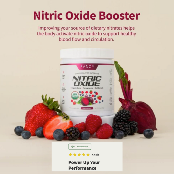 FANCY Nitric Oxide Organic Beets - Original Berry Flavor