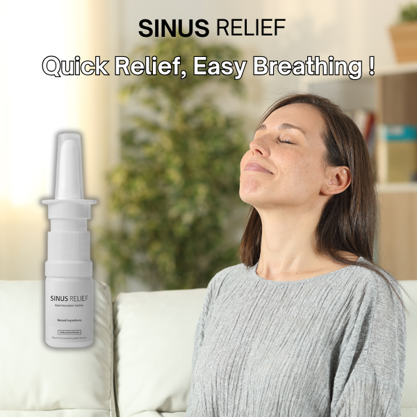 SINUS RELIEF - The Rapid & Permanent Sinus Relief Solution