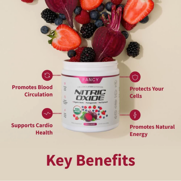 FANCY Nitric Oxide Organic Beets - Original Berry Flavor