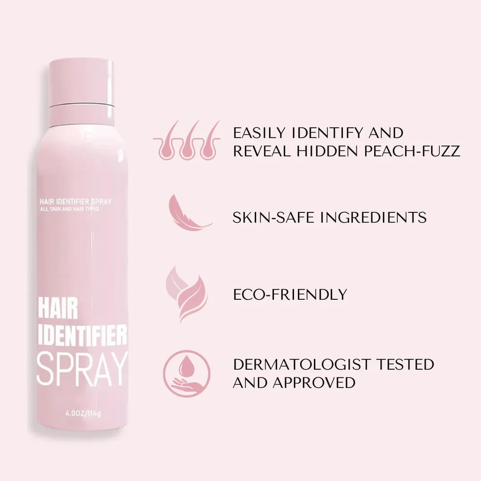 Hair Identifier Spray + Dermaplaner Bundle